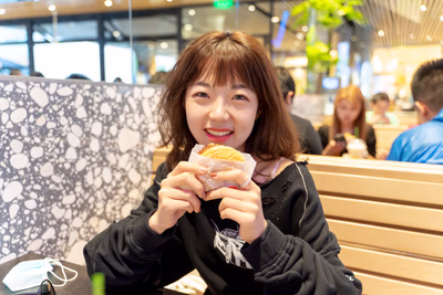 去吃shake shack🍔
